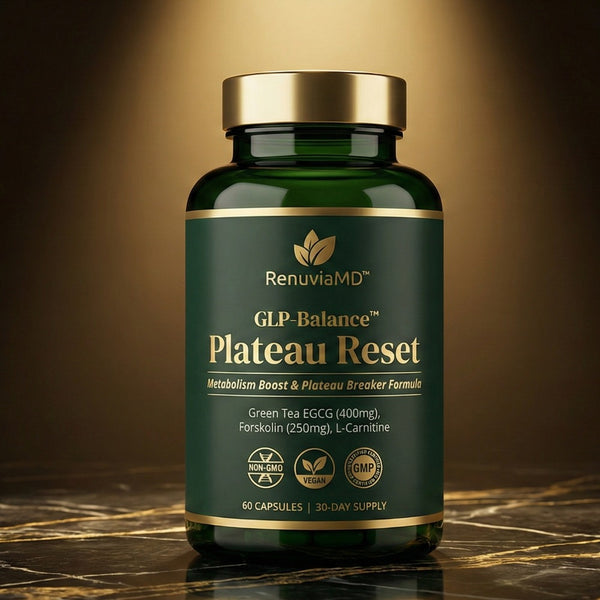 GLP-Balance Plateau Reset - Energy and metabolic support supplement bottle